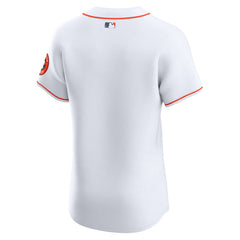 Houston Astros Nike Home Vapor Premier Elite Patch Jersey - White Jerseys