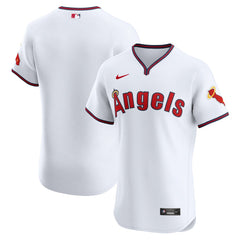 Los Angeles Angels Nike Alternate Vapor Premier Elite Patch Jersey - White Jerseys