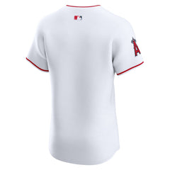 Los Angeles Angels Nike Home Elite Jersey - White Jerseys