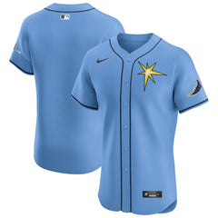 Tampa Bay Rays Nike Alternate Vapor Premier Elite Patch Jersey - Light Blue Jerseys
