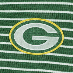 Green Bay Packers Antigua Women's Maverick Waffle Henley Long Sleeve T-Shirt - Green T-shirts