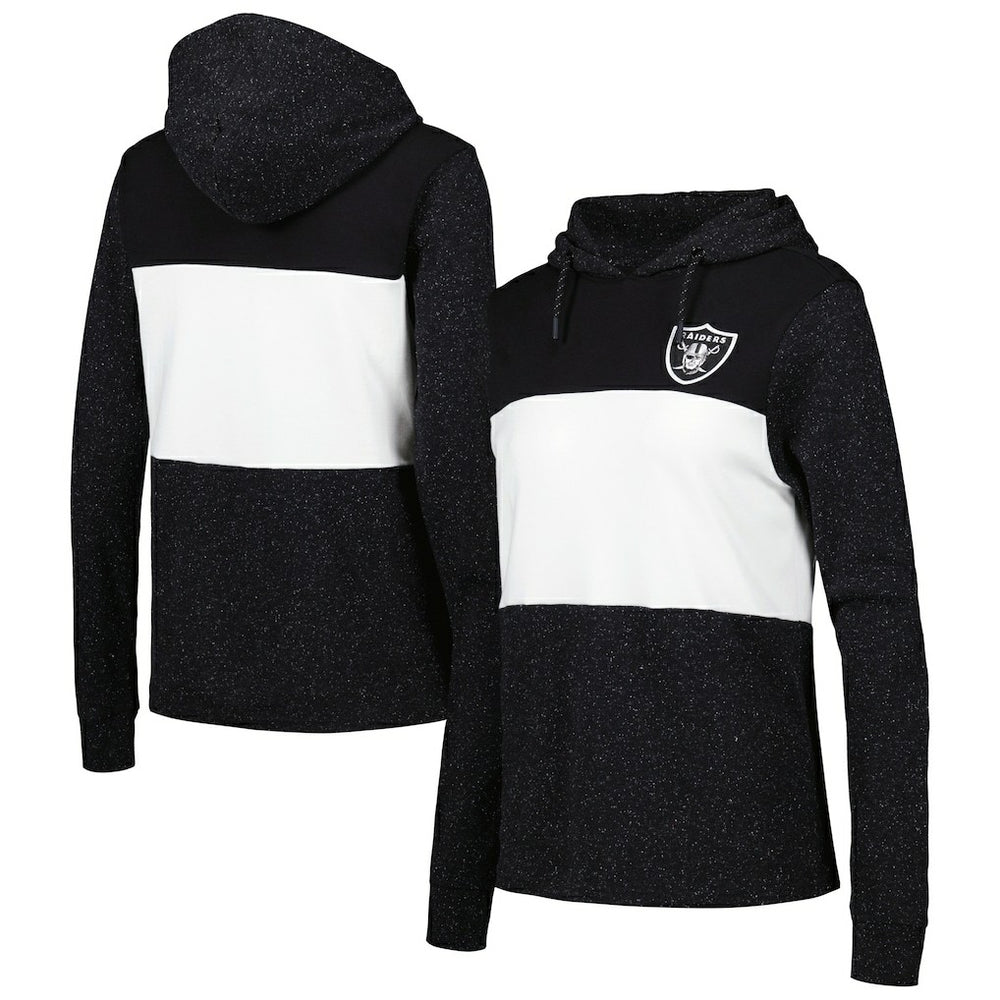 Las Vegas Raiders Antigua Women's Wicket Pullover Hoodie - Black Hoodies