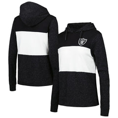 Las Vegas Raiders Antigua Women's Wicket Pullover Hoodie - Black Hoodies