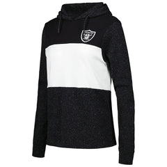 Las Vegas Raiders Antigua Women's Wicket Pullover Hoodie - Black Hoodies