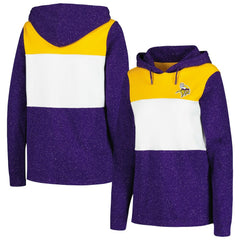 Minnesota Vikings Antigua Women's Wicket Pullover Hoodie - Purple Hoodies