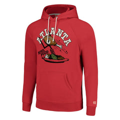 Atlanta Falcons Homage Unisex NFL x Guy Fieri’s Flavortown Tri-Blend Pullover Hoodie - Red Hoodies