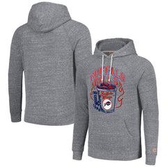Buffalo Bills Homage Unisex NFL x Guy Fieri’s Flavortown Tri-Blend Pullover Hoodie - Gray Hoodies