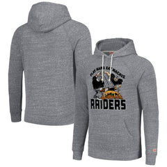 Las Vegas Raiders Homage Unisex NFL x Guy Fieri’s Flavortown Tri-Blend Pullover Hoodie - Gray Hoodies