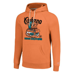 Miami Dolphins Homage Unisex NFL x Guy Fieri’s Flavortown Tri-Blend Pullover Hoodie - Gray Hoodies