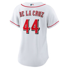Elly De La Cruz Cincinnati Reds Nike Women's Home Replica Jersey - White Jerseys