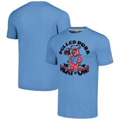 Carolina Panthers Homage Unisex NFL x Guy Fieri’s Flavortown Tri-Blend T-Shirt - Light Blue T-shirts