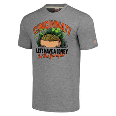 Cincinnati Bengals Homage Unisex NFL x Guy Fieri’s Flavortown Tri-Blend T-Shirt - Gray T-shirts