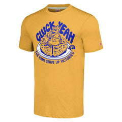 Los Angeles Rams Homage Unisex NFL x Guy Fieri’s Flavortown Tri-Blend T-Shirt - Gold T-shirts