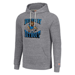 Detroit Lions Homage Unisex Hyperlocal Raglan Pullover Hoodie - Gray Hoodies