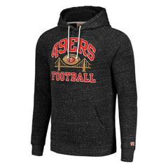 San Francisco 49ers Homage Unisex Hyperlocal Raglan Pullover Hoodie - Charcoal Hoodies