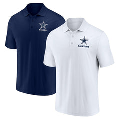 Dallas Cowboys Throwback Polo Combo Set - White