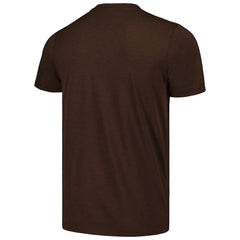 Myles Garrett Cleveland Browns Homage Unisex Caricature Player Tri-Blend T-Shirt - Heathered Brown T-shirts