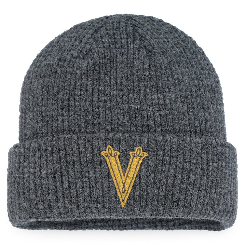 Vegas Golden Knights Fanatics 2024 NHL Winter Classic Fisherman Cuffed Knit Hat - Charcoal | US 200309756