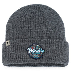Vegas Golden Knights Fanatics 2024 NHL Winter Classic Fisherman Cuffed Knit Hat - Charcoal | US 200309756