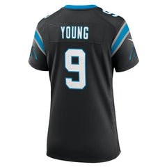 Bryce Young Carolina Panthers Women's Team Game Jersey - Black Jerseys