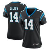 Andy Dalton Carolina Panthers Women's Team Game Jersey - Black Jerseys