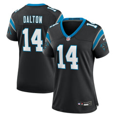 Andy Dalton Carolina Panthers Women's Team Game Jersey - Black Jerseys