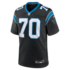 Brady Christensen Carolina Panthers Team Game Jersey - Black Jerseys