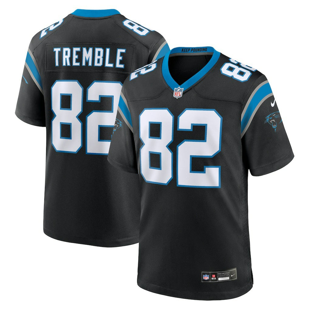 Tommy Tremble Carolina Panthers Team Game Jersey - Black Jerseys
