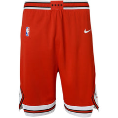 Chicago Bulls Youth Icon Edition Mesh Performance Swingman Shorts Red - Nike