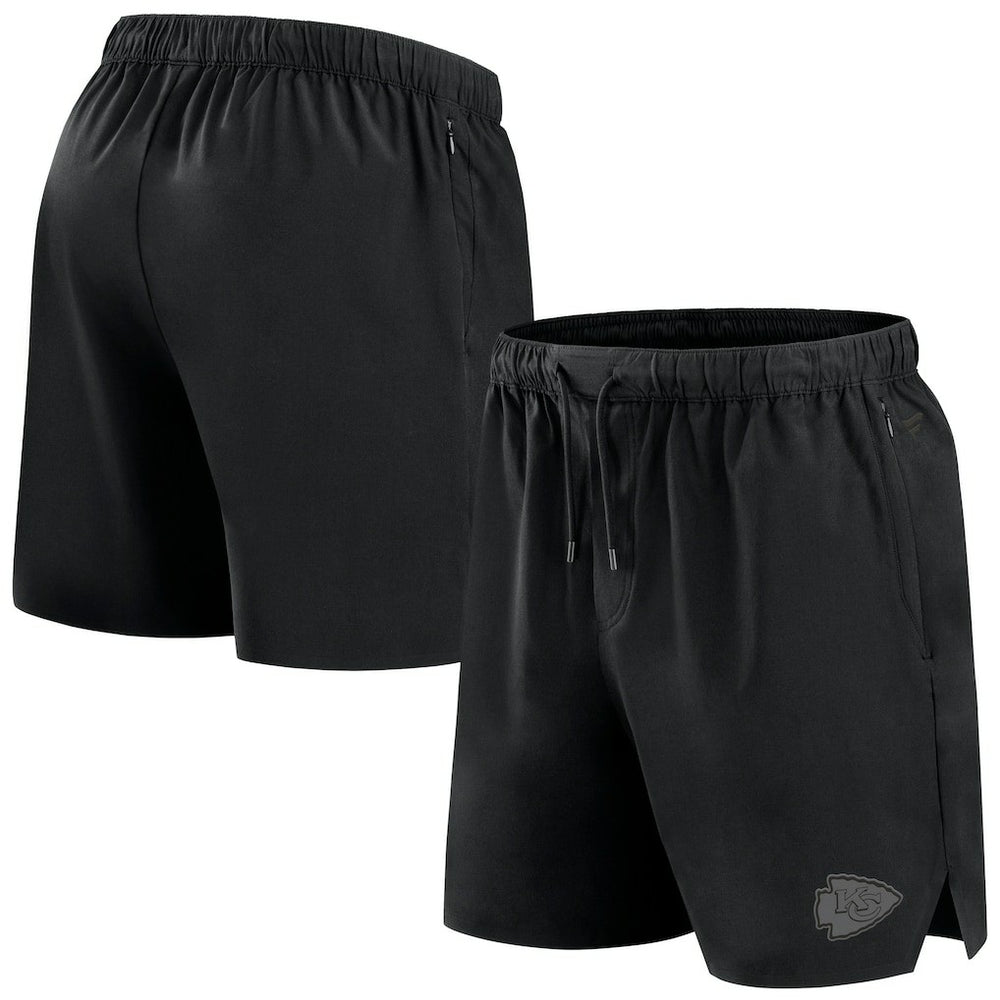 Kansas City Chiefs Front Office Micro Tonal Shorts - Black Shorts