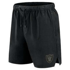 Las Vegas Raiders Front Office Micro Tonal Shorts - Black Shorts