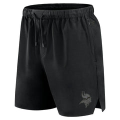 Minnesota Vikings Front Office Micro Tonal Shorts - Black Shorts