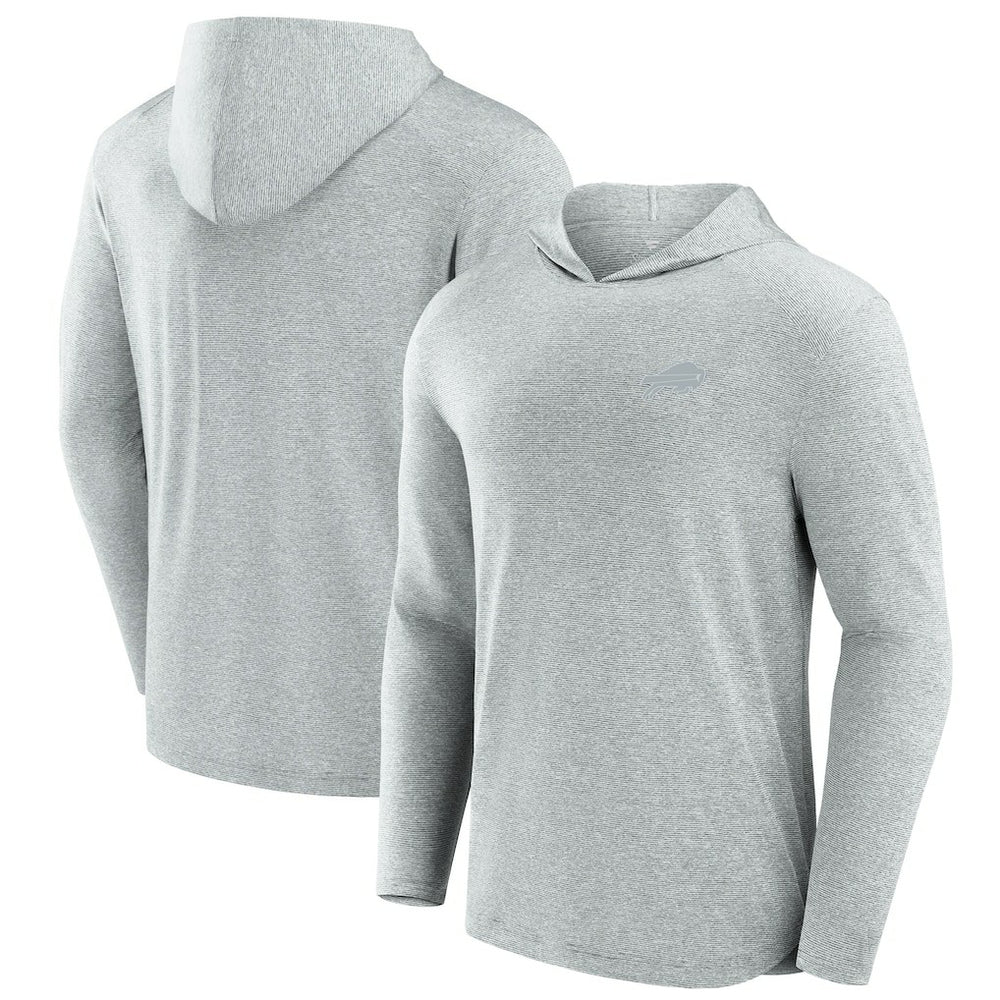 Buffalo Bills Front Office Tech Lightweight Hoodie T-Shirt - Gray Hoodies