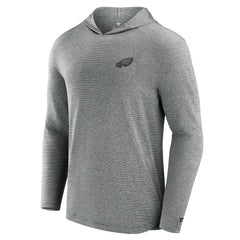 Philadelphia Eagles Front Office Tech Lightweight Hoodie T-Shirt - Black Hoodies