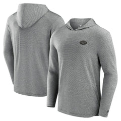 New York Jets Front Office Tech Lightweight Hoodie T-Shirt - Black Hoodies