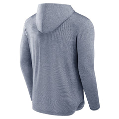 New England Patriots Front Office Tech Lightweight Hoodie T-Shirt - Navy Hoodies