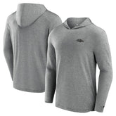 Baltimore Ravens Front Office Tech Lightweight Hoodie T-Shirt - Black Hoodies