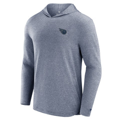 Tennessee Titans Front Office Tech Lightweight Hoodie T-Shirt - Navy Hoodies