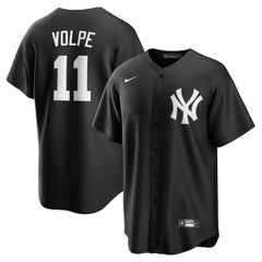 Anthony Volpe New York Yankees Nike Fashion Replica Player Jersey - Black Jerseys
