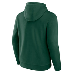 Milwaukee Bucks Primary Logo Pullover Hoodie Hunter Green - Fanatics