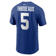 Kayvon Thibodeaux New York Giants Player Name & Number T-Shirt - Royal T-shirts