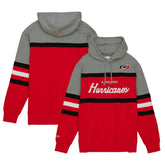 Carolina Hurricanes Head Coach Pullover Hoodie - Red/Gray | US 200328520