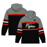 Philadelphia Flyers Head Coach Pullover Hoodie - Black/Gray | US 200328532