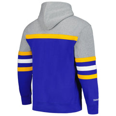 St. Louis Blues Head Coach Pullover Hoodie - Blue/Gray | US 200328536