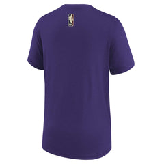 Utah Jazz NBA Youth 2023/24 Classic Edition Authentic Pregame Shooting T-Shirt Purple - Nike outlet