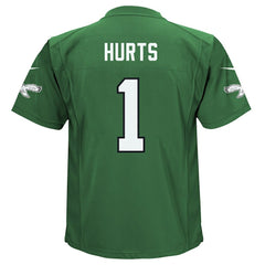 Jalen Hurts Philadelphia Eagles Preschool Game Jersey - Kelly Green Jerseys