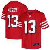 Brock Purdy San Francisco 49ers Youth Game Jersey - Scarlet Jerseys