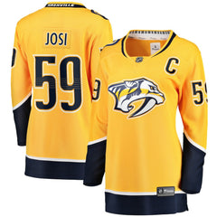 Roman Josi Nashville Predators Fanatics Women's Home Breakaway Player Jersey - Gold | US 200340948