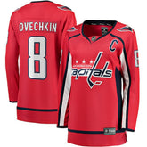 Alexander Ovechkin Washington Capitals Fanatics Women's Captain Patch Home Breakaway Player Jersey - Red | US 200340954