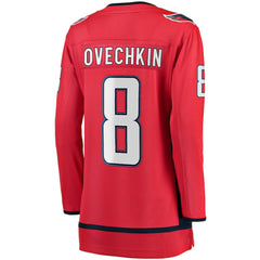 Alexander Ovechkin Washington Capitals Fanatics Women's Captain Patch Home Breakaway Player Jersey - Red | US 200340954